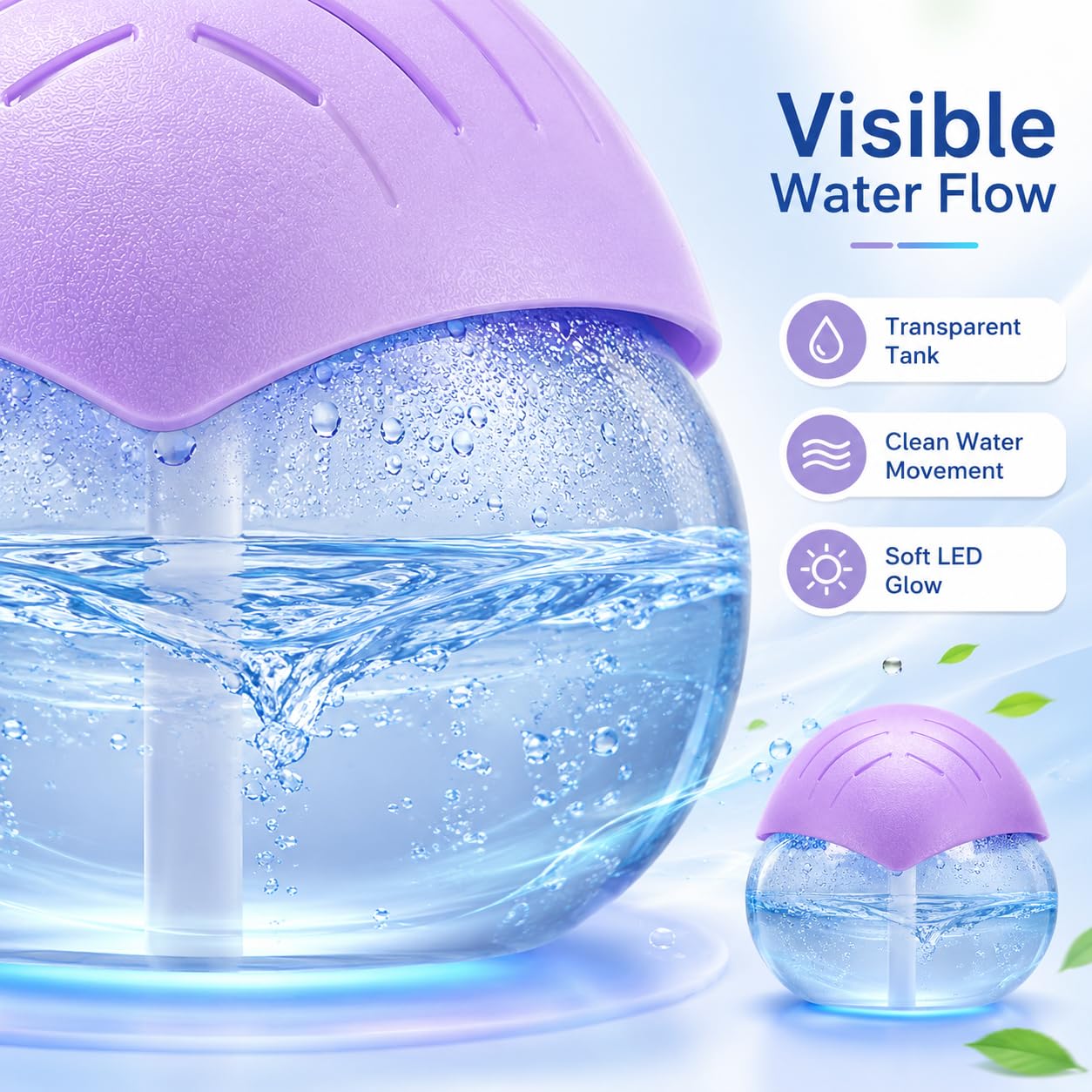 LWW difusor en dormitorio aportando aroma natural y atmósfera relajada