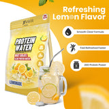LYALOR XMafia etiqueta nutricional, detalle de 20 g de proteína y electrolitos