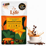 LYFE caja frontal del producto mostrando la presentación y beneficios inmediatos