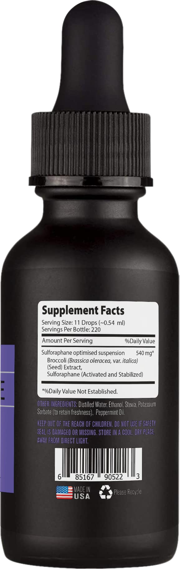 Lyfetrition etiqueta con ingredientes y certificaciones, confianza y transparencia