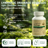 Generic cápsula en mano demostrando Lymphatic Drainage Capsules para fácil ingestión