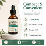 Botella Generic Lymphatic Drainage integrada en rutina matutina para bienestar diario