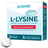 Lyranda envase frontal mostrando diseño y beneficio de dosis clara