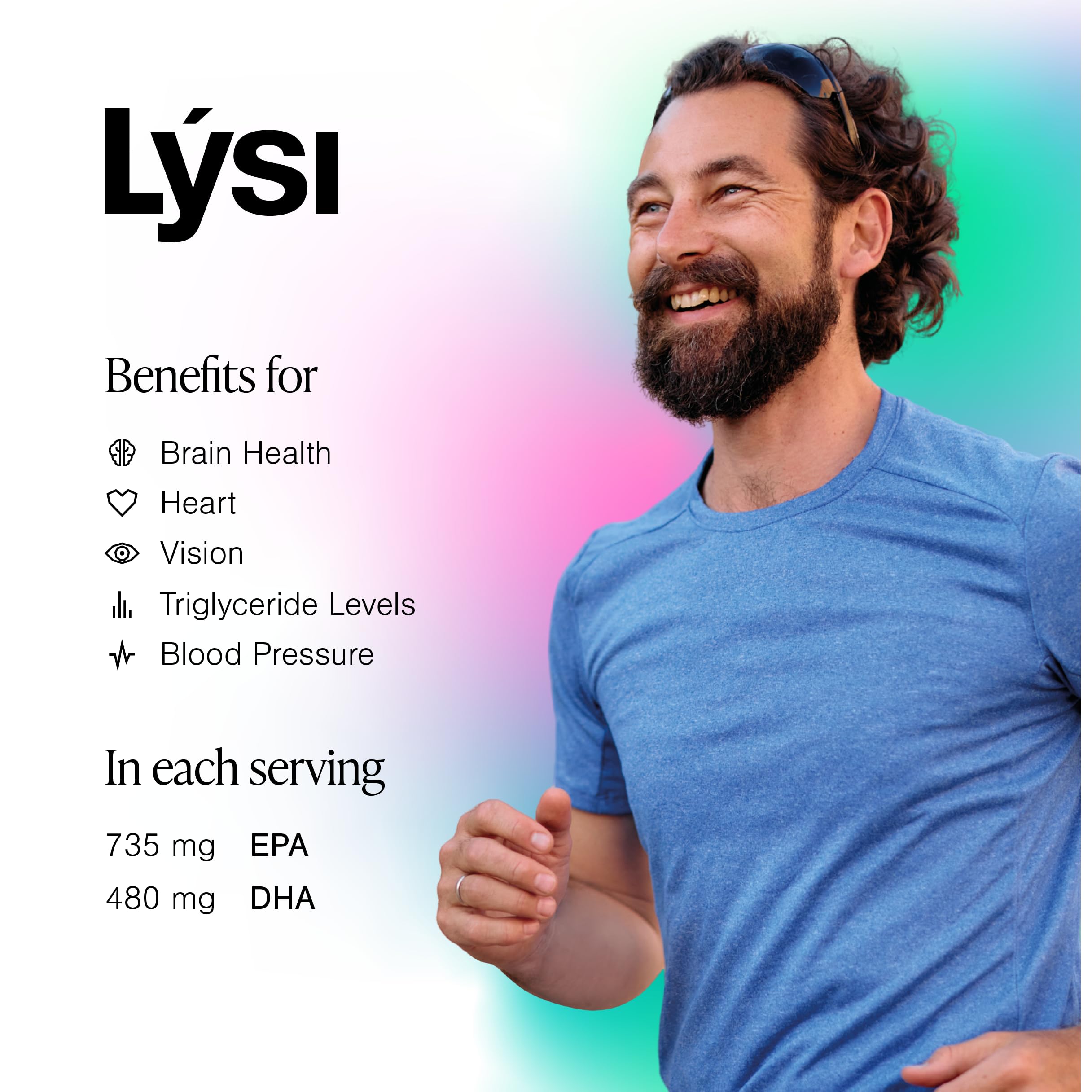 LYSI etiqueta con información nutricional y contenido de EPA y DHA claro