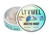 LyvWel etiqueta con información para revisar cafeína y ingredientes