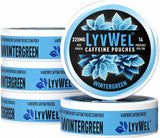 LyvWel pack frontal invierno verde mostrando diseño y beneficio de energía rápida