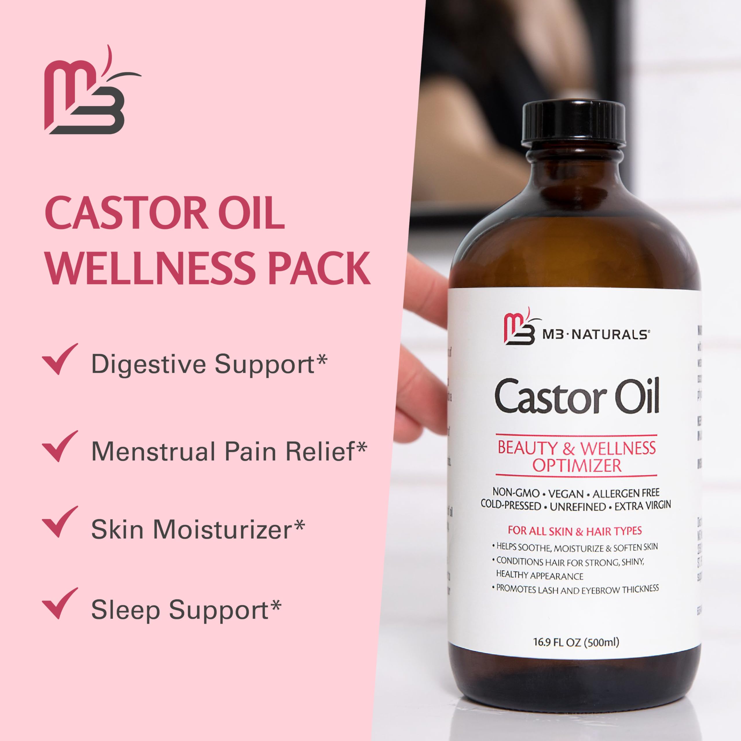 M3 Naturals lifestyle en ambiente relajado promoviendo rutina wellness
