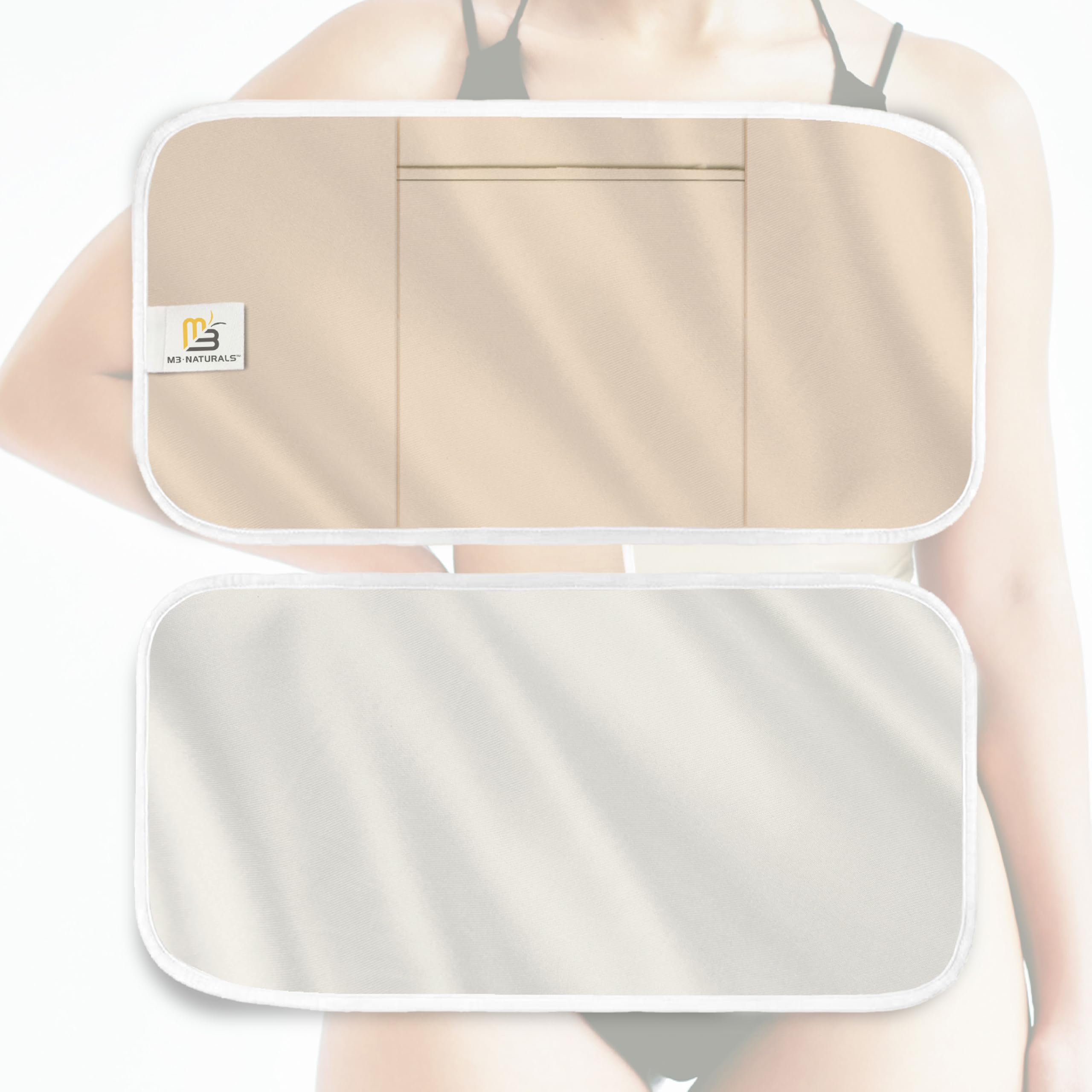 M3 Naturals bolsillo térmico integrado para usar calor o frío adicional