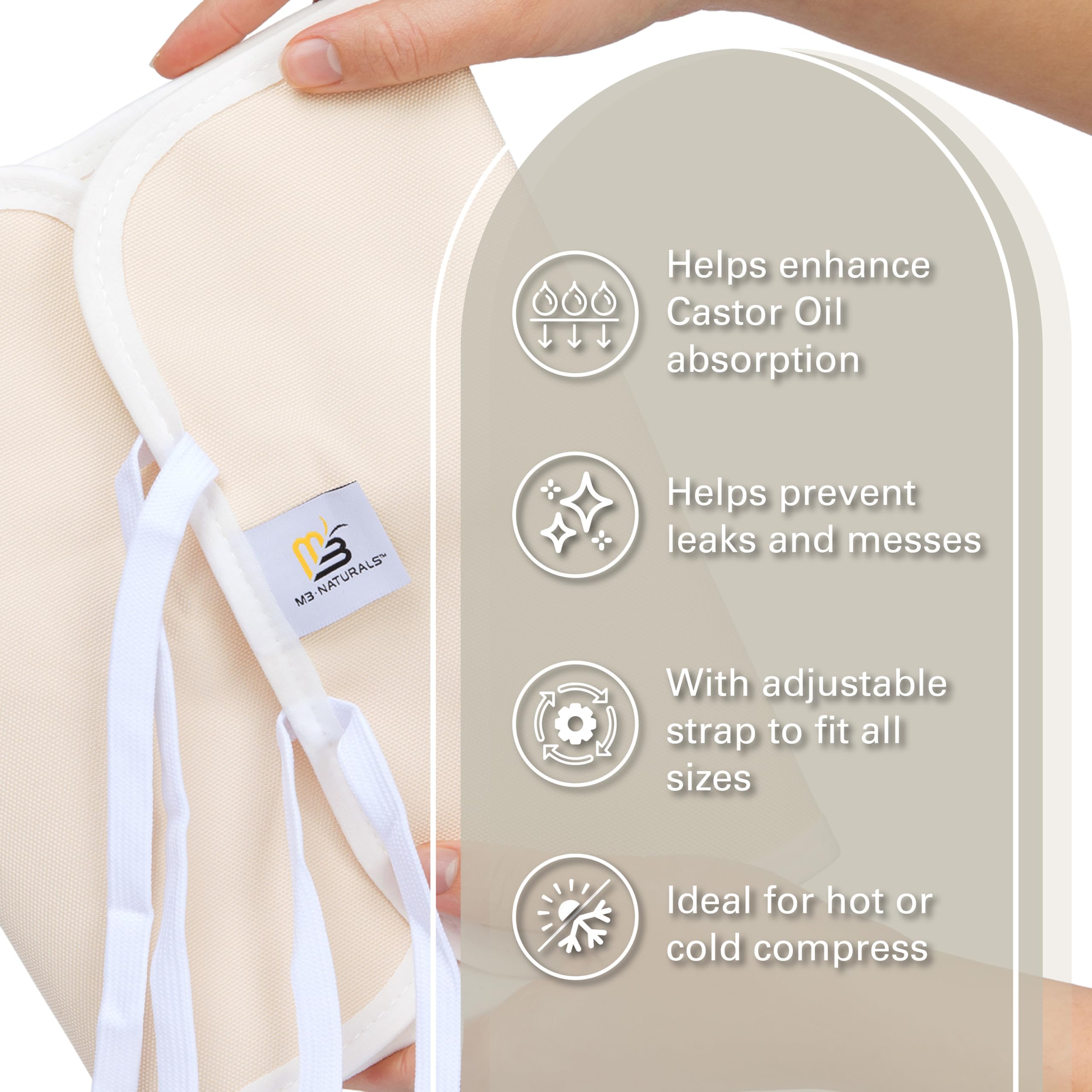 M3 Naturals capa exterior oxford resistente a fugas y fácil limpieza