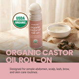 M3 Naturals roll-on en mano, aplicación precisa sin goteos