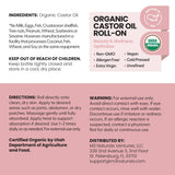 M3 Naturals textura del aceite de ricino, hidratación concentrada