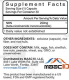 MAAC10 primer plano de cápsula mostrando textura y estabilidad del contenido