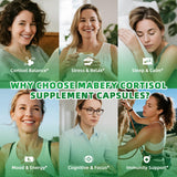 MABEFY envase abierto con cápsulas mostrando conveniencia y dosificación