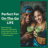 MacroLife Naturals etiqueta nutricional clara con información de probióticos