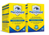 Persona leyendo luz de día con MacuShield, apoyo a rutina ocular diaria
