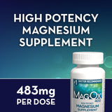 Mag-Ox 400 primer plano de una tableta recubierta para tragar fácilmente
