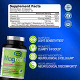 Magceutics MagteinPRO cápsula en mano para comparar tamaño y conveniencia