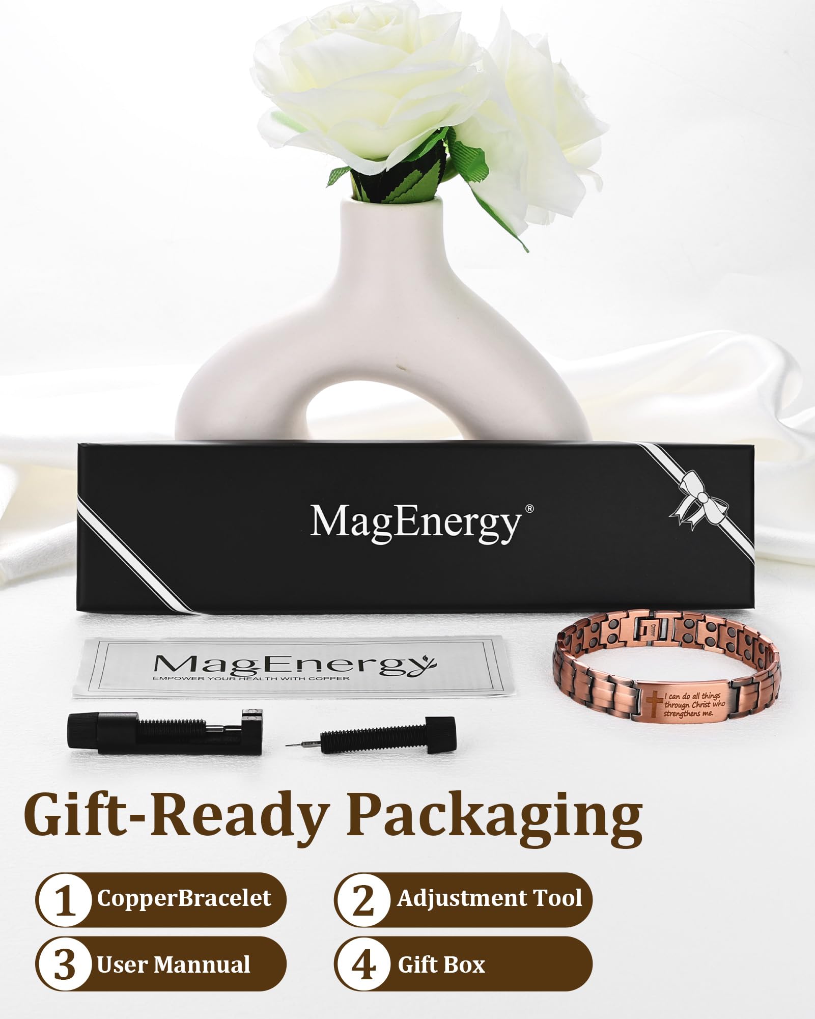 MagEnergy presentación en caja lista para regalo con manual incluido