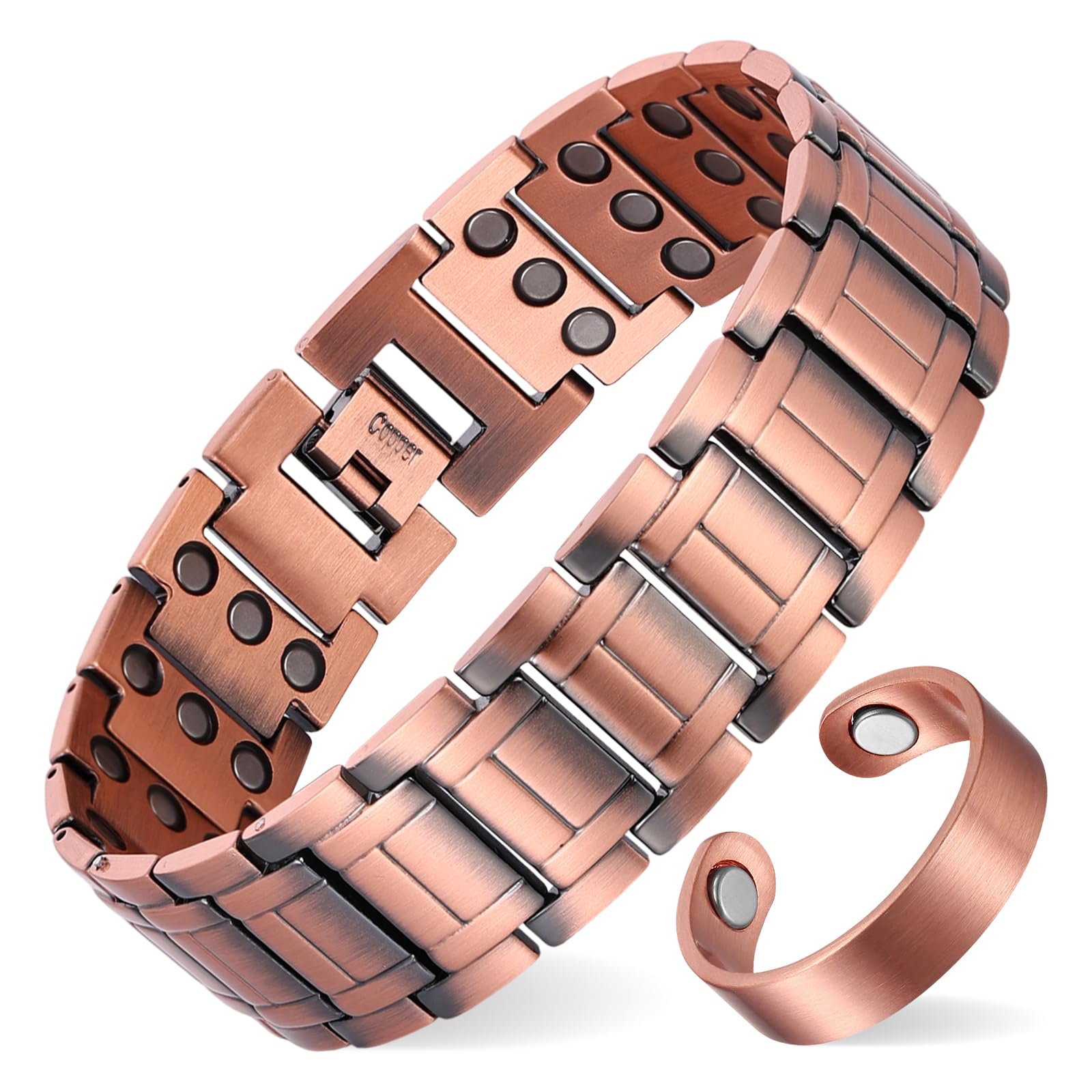 MagEnergy pulsera frontal en caja de regalo, aspecto premium y lista para regalar