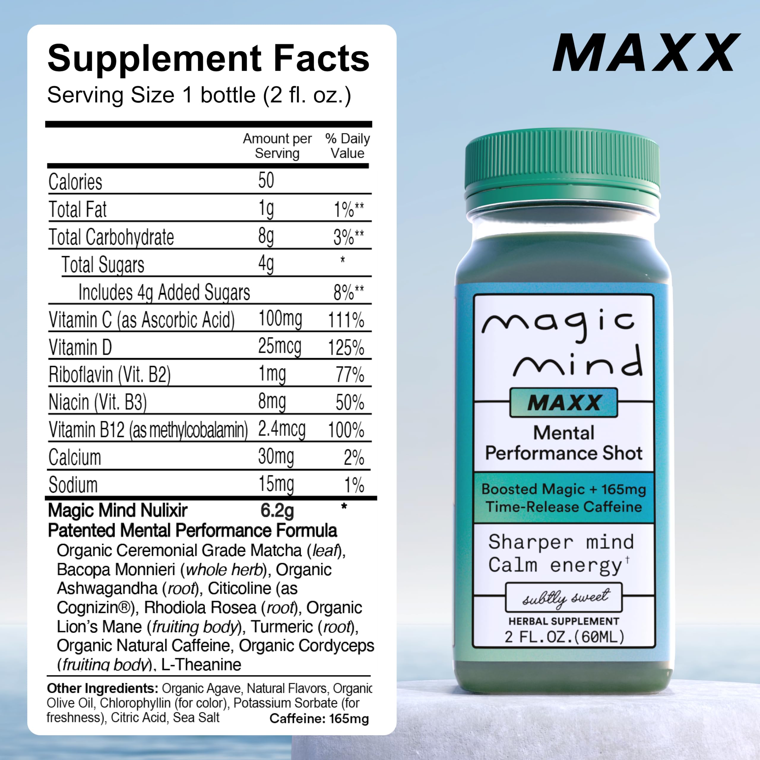 Magic Mind MAXX sello de pruebas de terceros que aporta confianza en la calidad