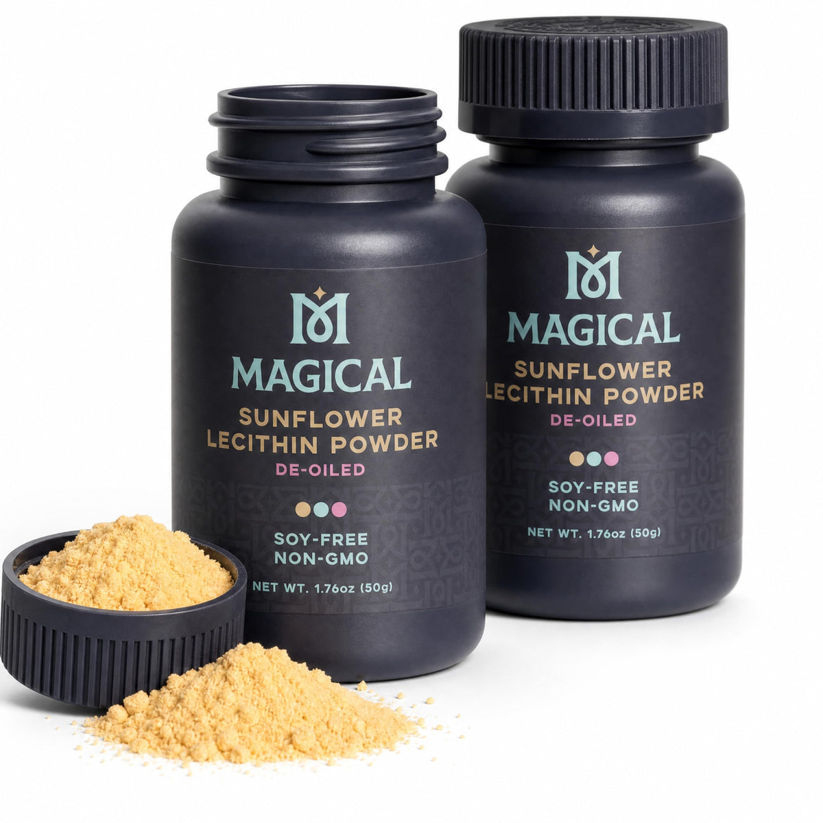 MAGICAL BUTTER empaque frontal mostrando bolsa resellable y marca