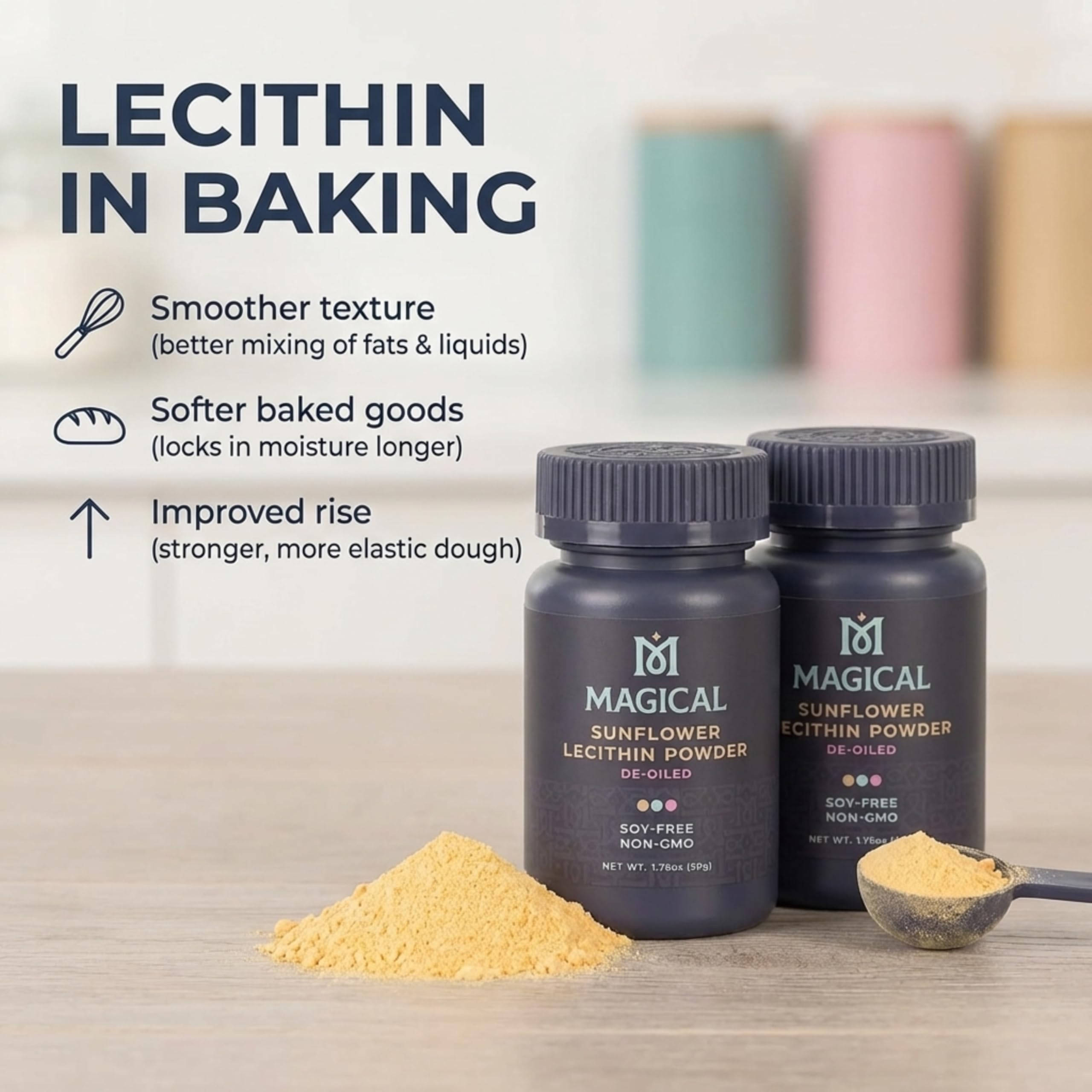 MAGICAL BUTTER etiqueta con certificaciones Vegan y Kosher visibles