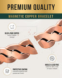 MagnetRX brazalete abierto para mostrar ajuste sencillo y versátil