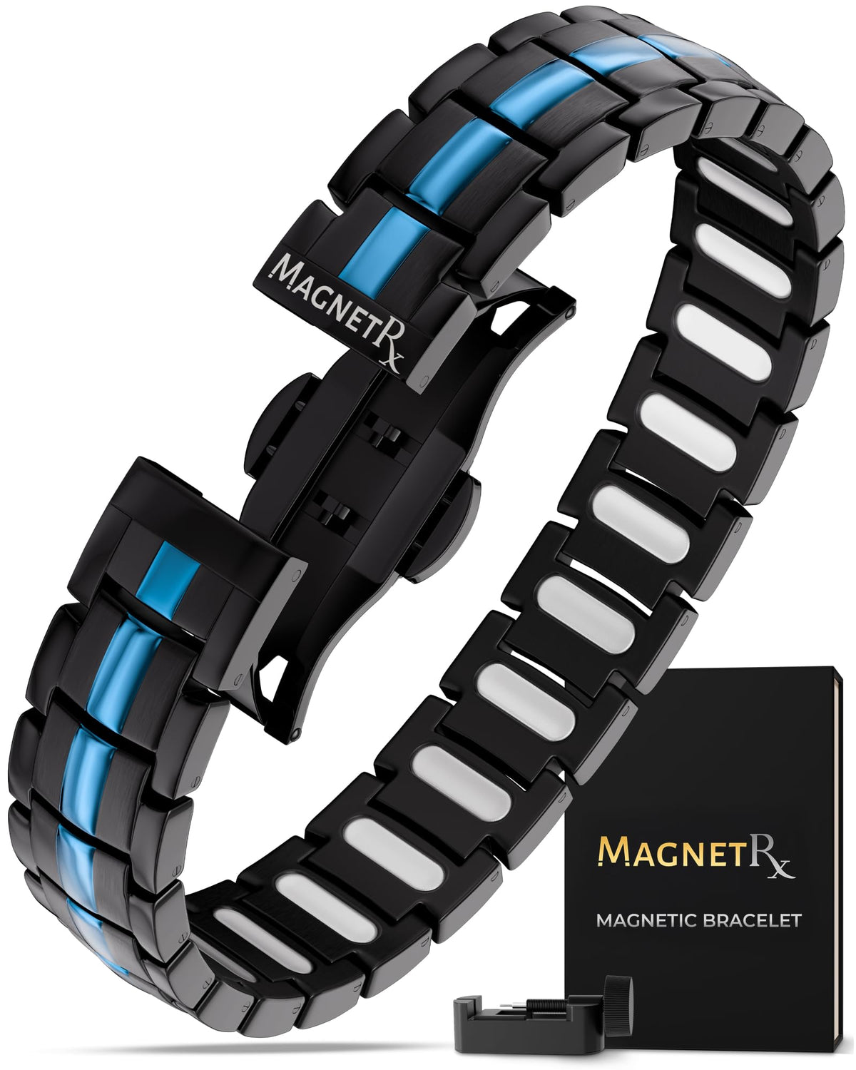 MagnetRX vista frontal y empaque elegante listo para regalo