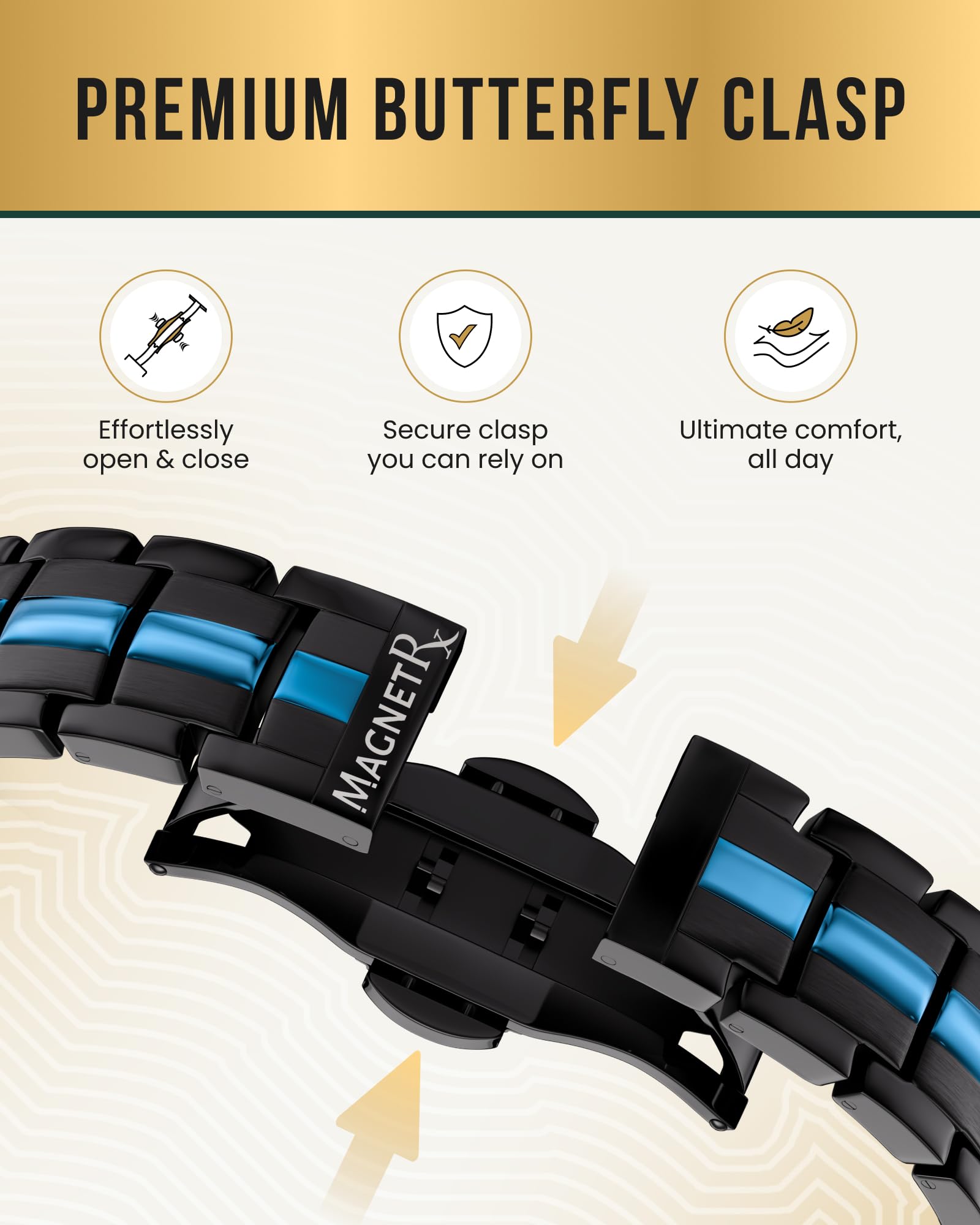 MagnetRX herramienta de ajuste incluida para personalizar talla