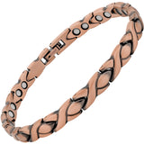 MagnetRX brazalete puesto en mujer mostrando tamaño y estilo