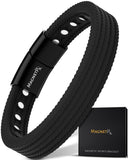 MagnetRX pulsera frontal mostrando diseño elegante y robusto