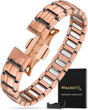 MagnetRX pulsera frontal mostrando acabado y diseño elegante