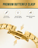 MagnetRX superficie de titanio dorado, resistente al deslustre y ligera