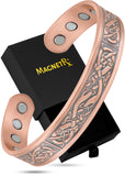 MagnetRX pulsera Viking frontal en caja elegante mostrando diseño
