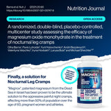 MAGNOX Buster etiqueta en primer plano que muestra ingredientes clave