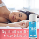 Magnum Solace aplicación en pierna demostrando uso nocturno fácil