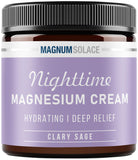 Magnum Solace frasco frontal mostrando diseño y tamaño beneficioso para el hogar