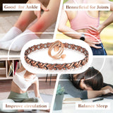Mahnco tobillera junto a regla para ver longitud real 29,5 cm