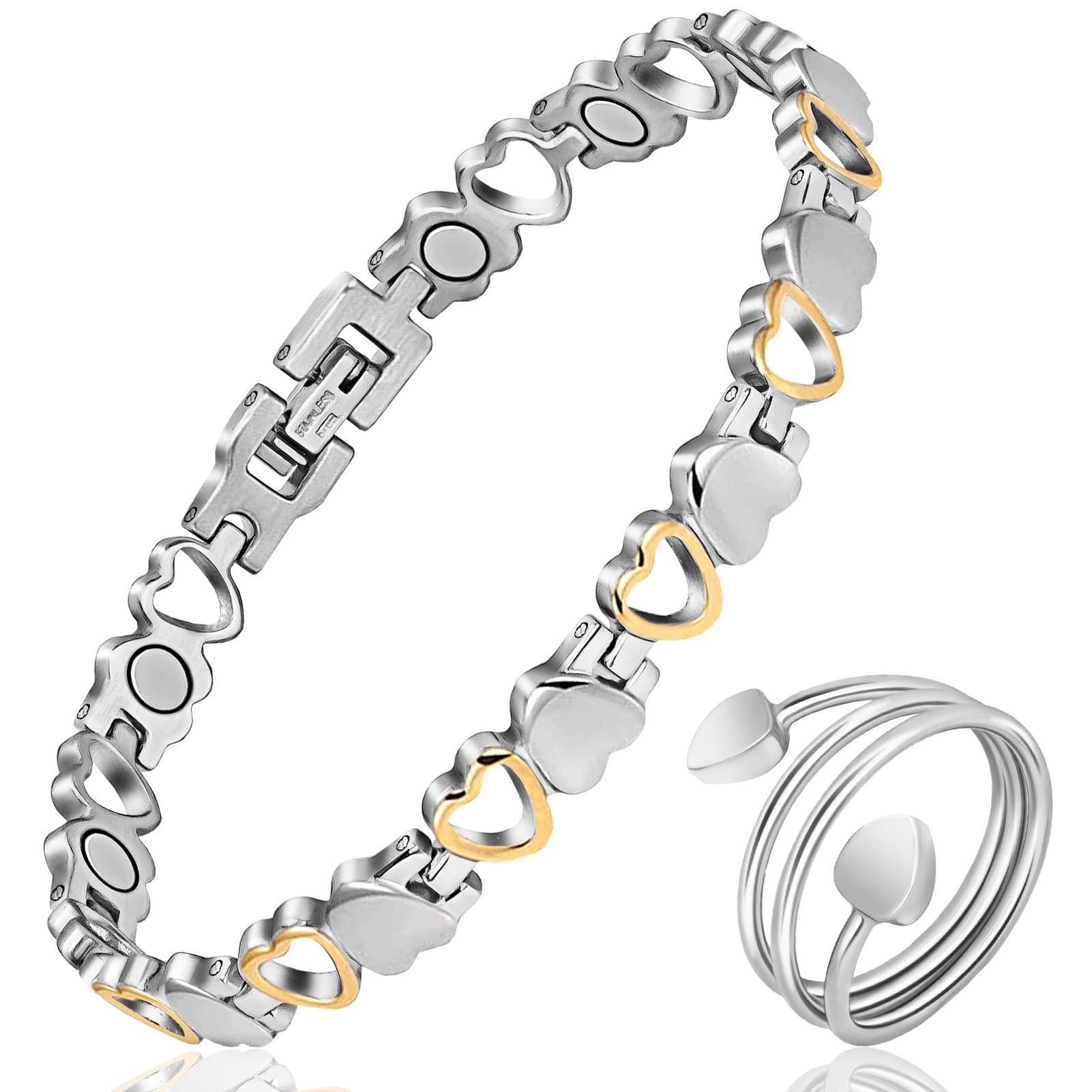 Mahnco pulsera empacado frontal muestra regalo elegante y protección