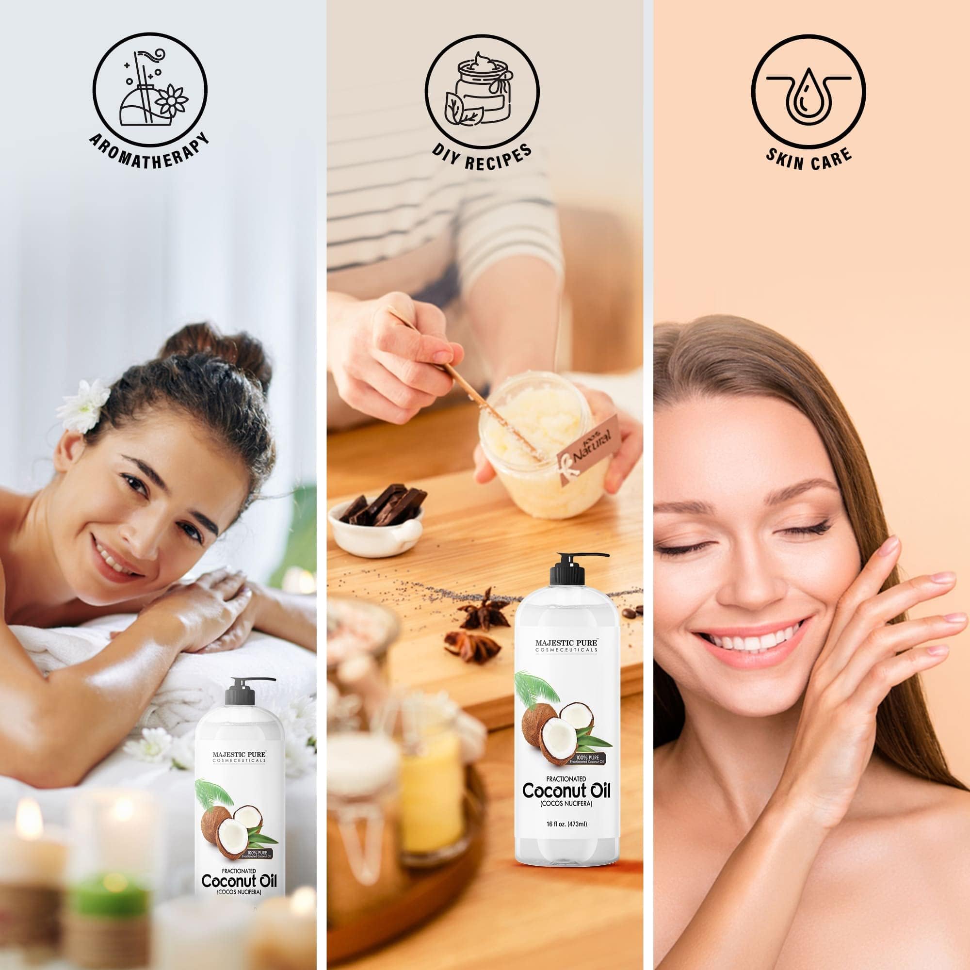 Majestic Pure etiqueta con ingredientes y recomendaciones para mezclas seguras