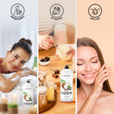 Majestic Pure etiqueta con ingredientes y recomendaciones para mezclas seguras