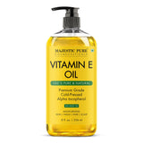 Majestic Pure botella frontal mostrando etiqueta y volumen 8 oz