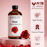 Majestic Pure Rose usado en difusor moderno, crea ambiente relajante en hogar