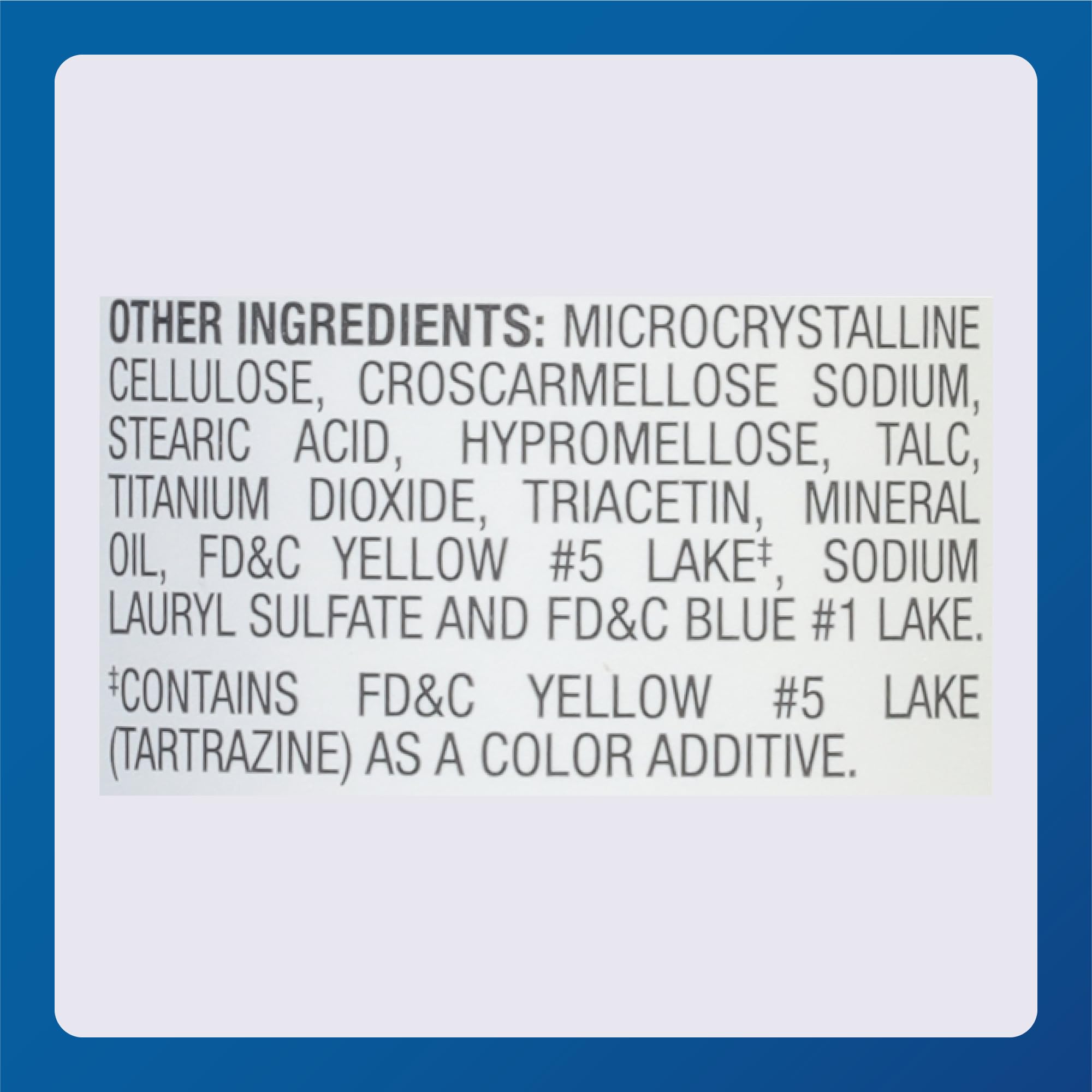 Major etiqueta con información nutricional legible, confianza en ingredientes