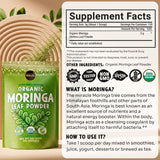 Maju Superfoods comparación de tamaño de la libra para calcular uso