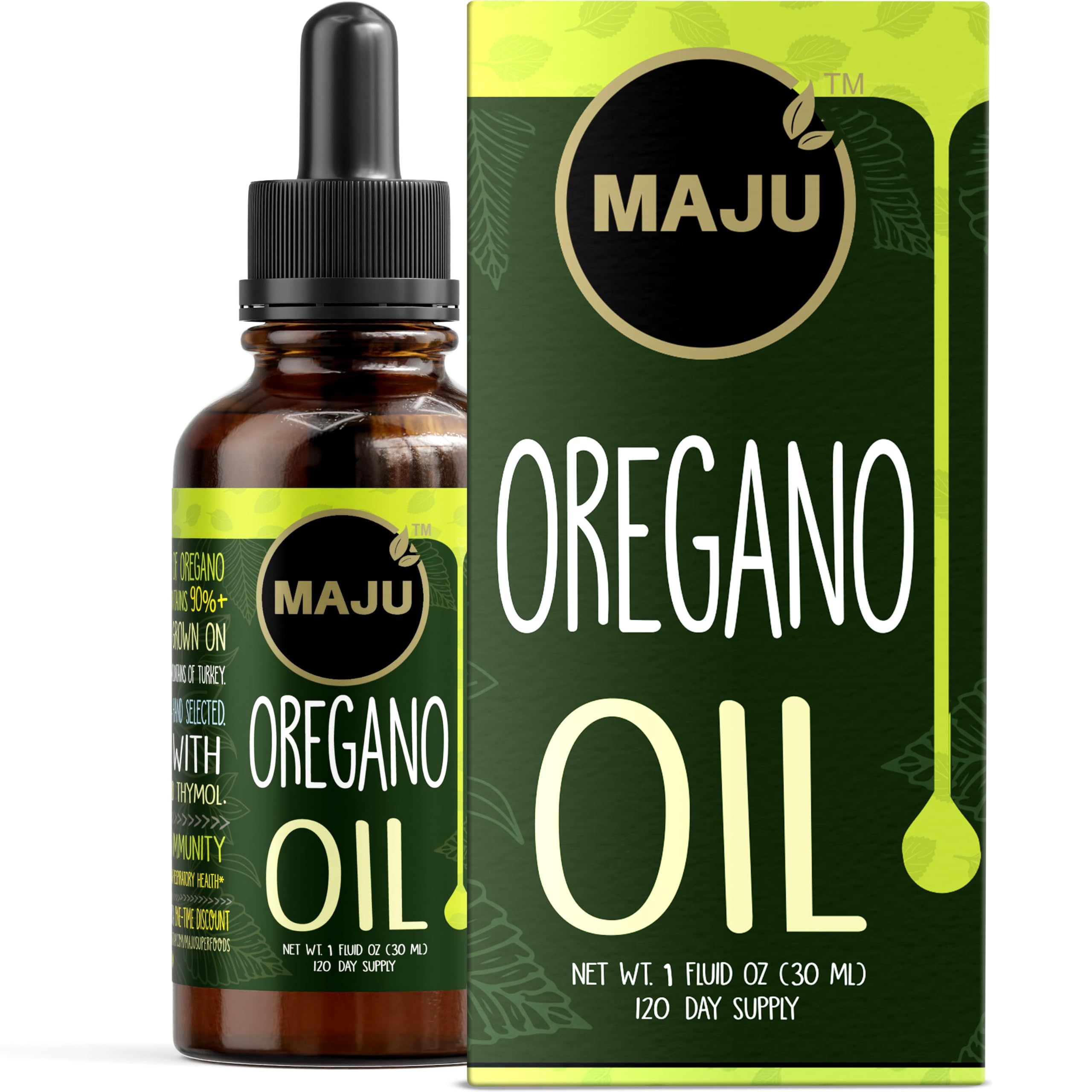 Maju Superfoods frasco frontal mostrando etiqueta clara y beneficios visibles