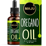 Maju Superfoods frasco frontal mostrando etiqueta clara y beneficios visibles
