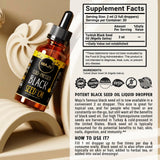 Maju Superfoods etiqueta con información de ingredientes y origen