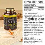 Maju Superfoods cápsulas en rutina matutina para uso cómodo diario