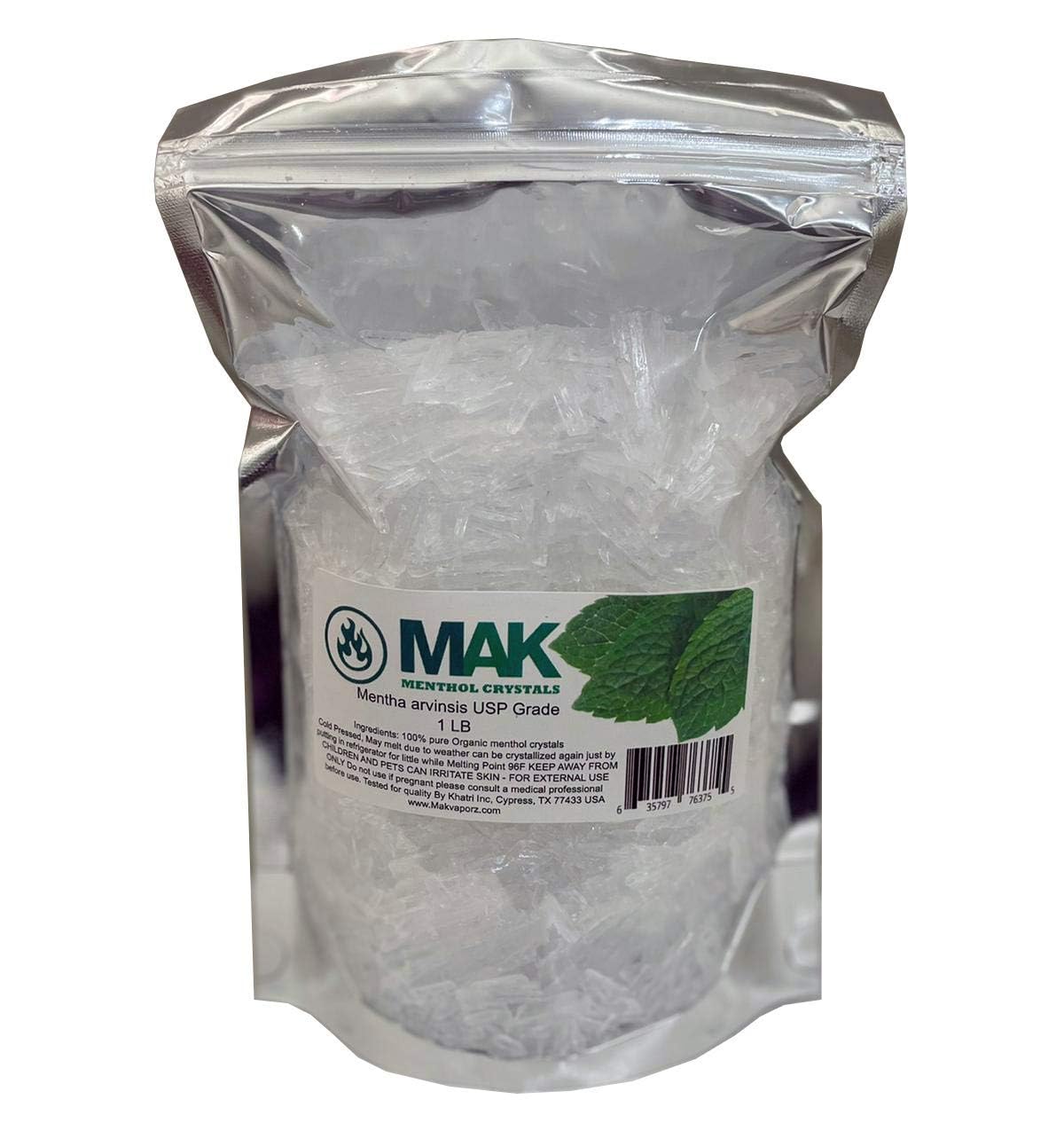 MAK cristales en recipiente de ducha generando vapor aromático reconfortante